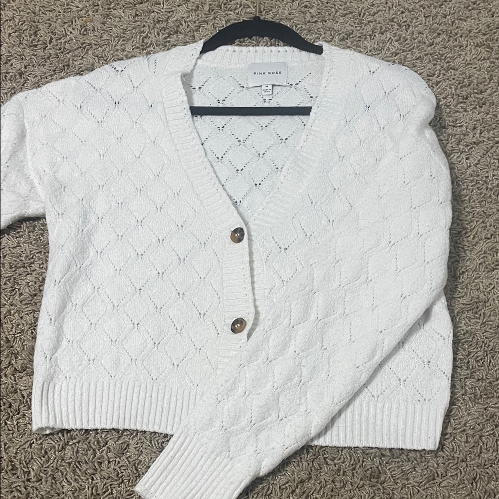 White Women's Sweater